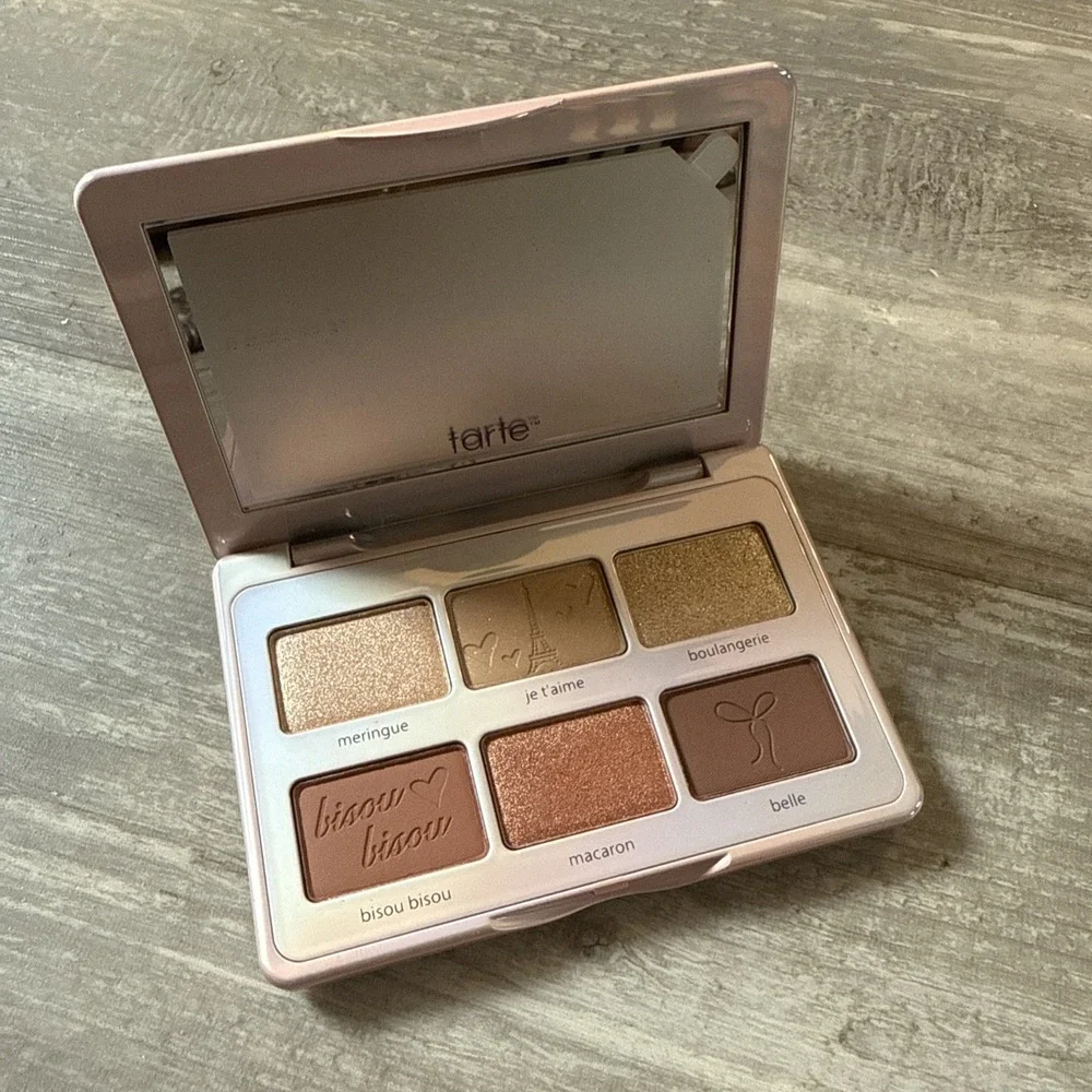 TARTELETTE Crème Brûlée Amazonian Clay Eyeshadow Travel Palette NEW NO BOX